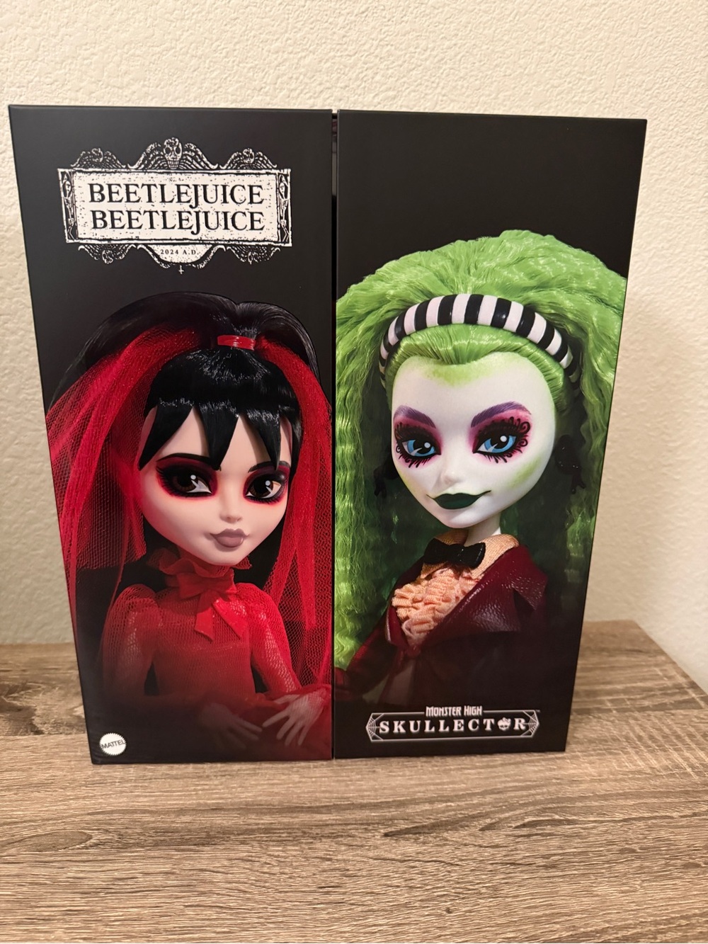 Monster High Skullector Beetlejuice Beetlejuice Doll 2-Pack, Collectible